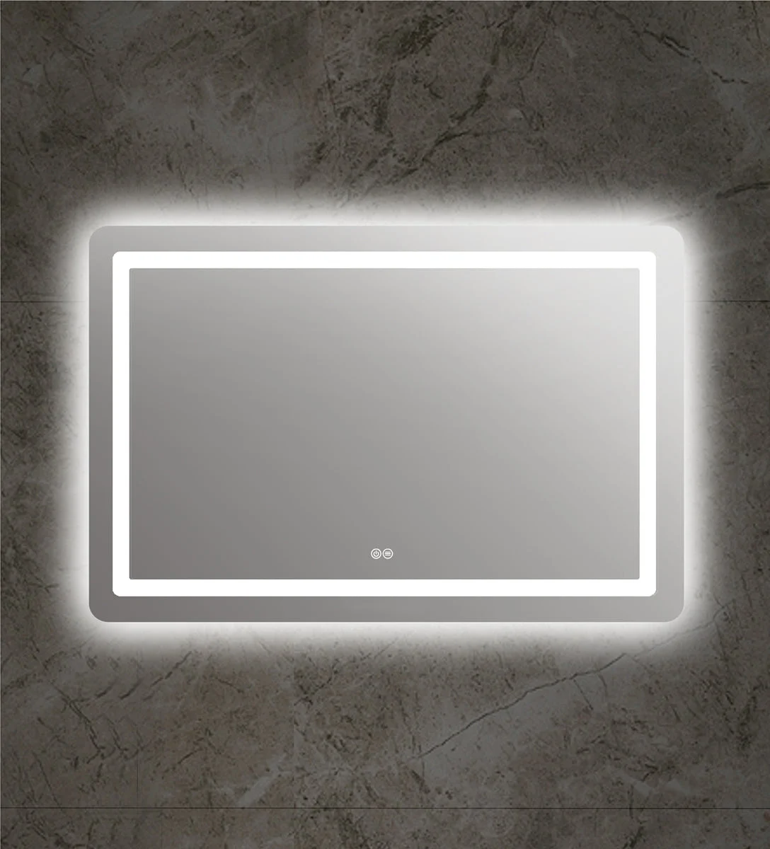 Chloe Lighting CH9M002BD36-LRT Speculo Back Lit Led Mirror 6000k Daylight White 36" Wide