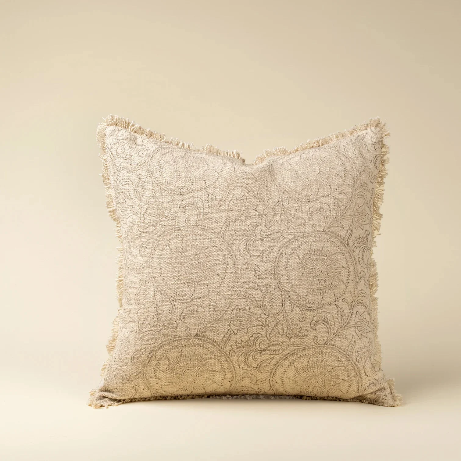 Indaba Botanique Fringe Pillow