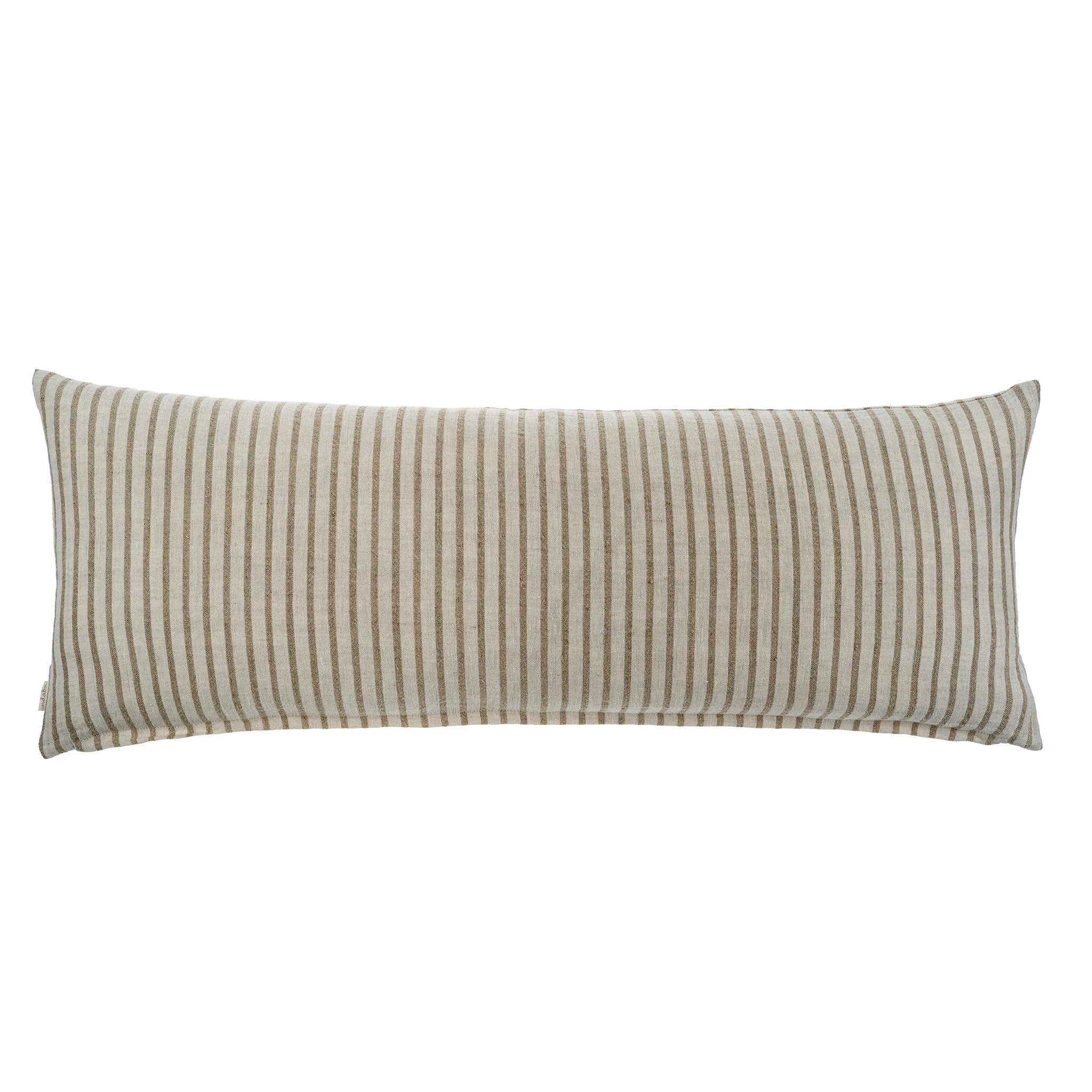 Indaba Pinstripe Linen Pillow
