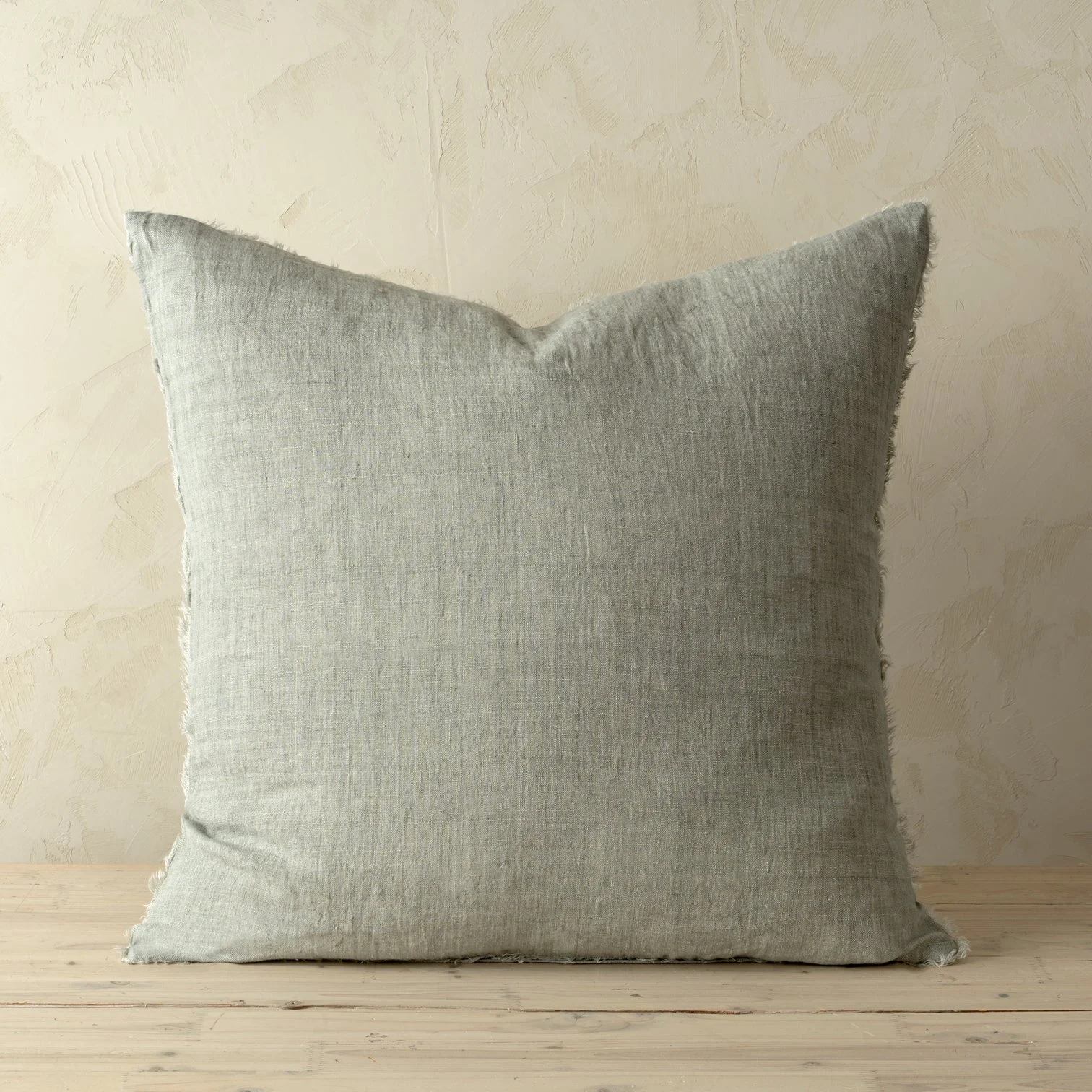 Indaba Lina Linen Flint Grey Pillow