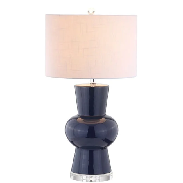 Julia Ceramic Table Lamp - Navy