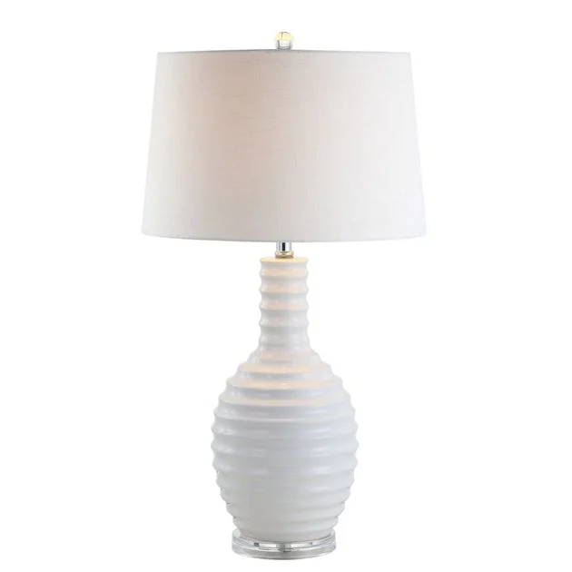 Dylan LED Table Lamp - White