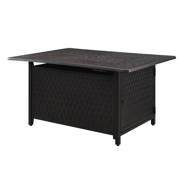 Mayfield Rectangular LPG/NG Fire Pit