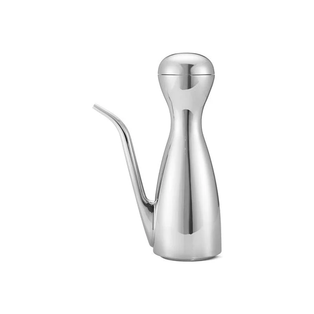 Alfredo Mirror-Polished Stainless Steel Oil Can