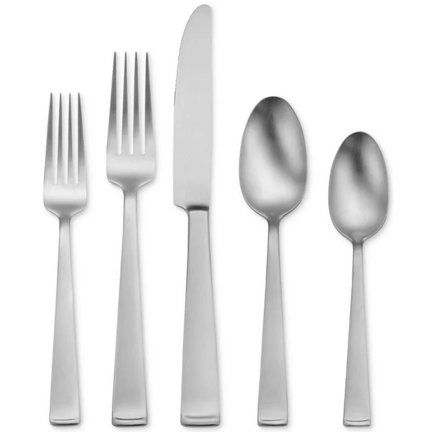 Satin Lewin 65-Piece Flatware Set, Service for 12