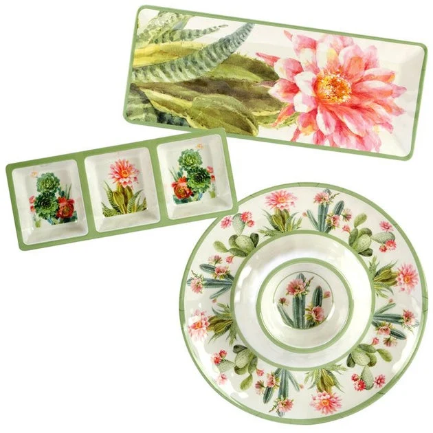 Desert Beauty Three-Piece Hostess Set
