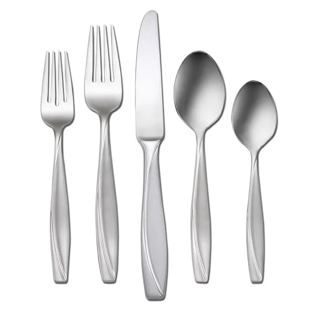 Cleo 45-Piece Flatware Set, Service for 8