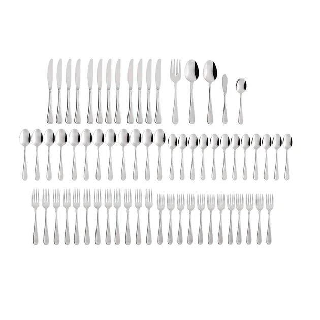 Flight 65-Piece Flatware Set, Service for 12