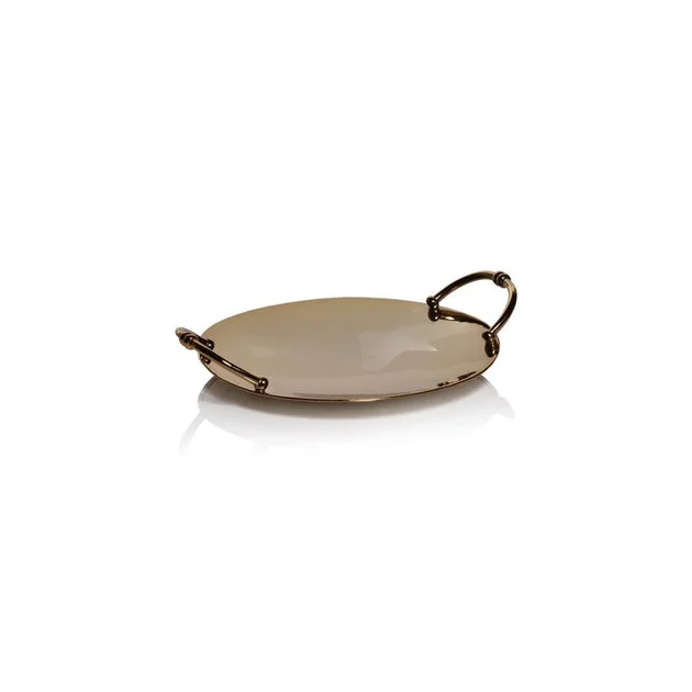 Azalea Stainless Steel Serving Tray
