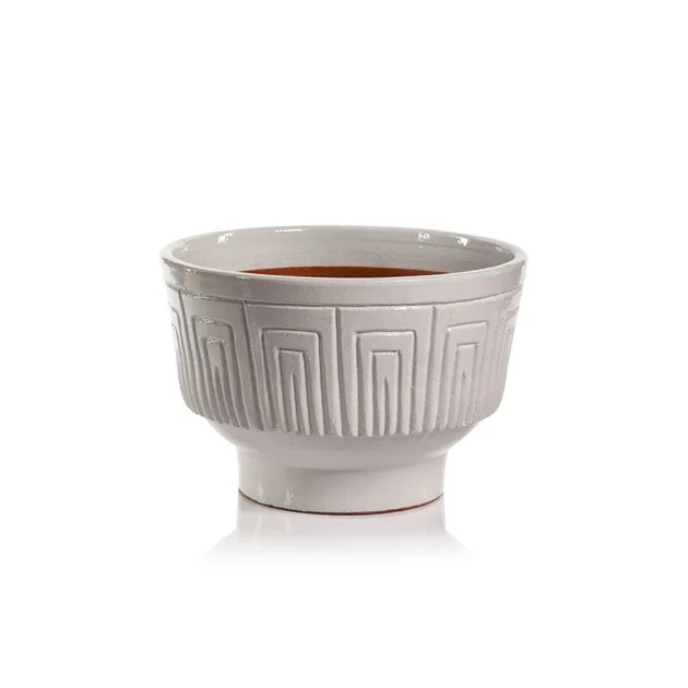 Vienna 15" Diameter Ceramic Planter/Bowl
