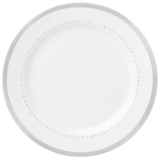 Charlotte Street West Gray Dinnerware Dinner Plate