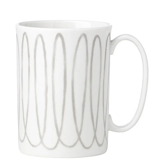 Charlotte Street West Gray Dinnerware Mug