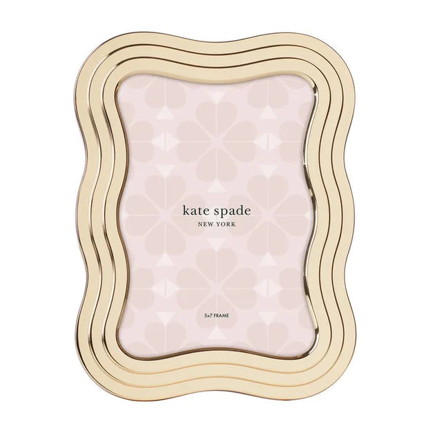 South Street Gold Wave 5" x 7" Picture Frame