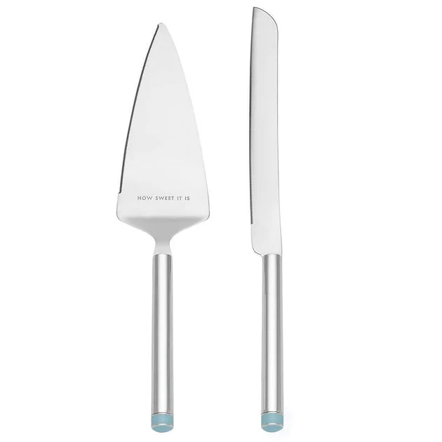 Take The Cake Metal Two-Piece Dessert Server Set