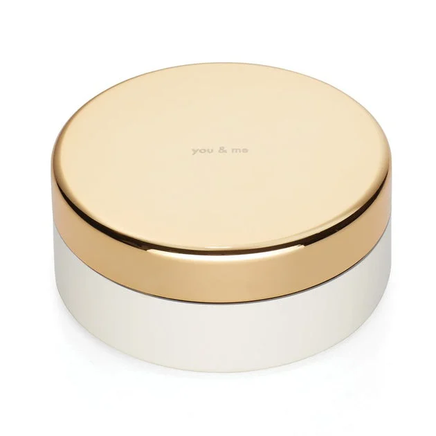 With Love Round Keepsake Box