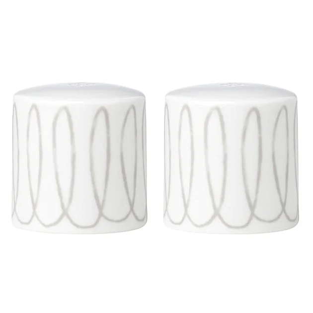Charlotte Street Gray Dinnerware Salt & Pepper Shaker Set