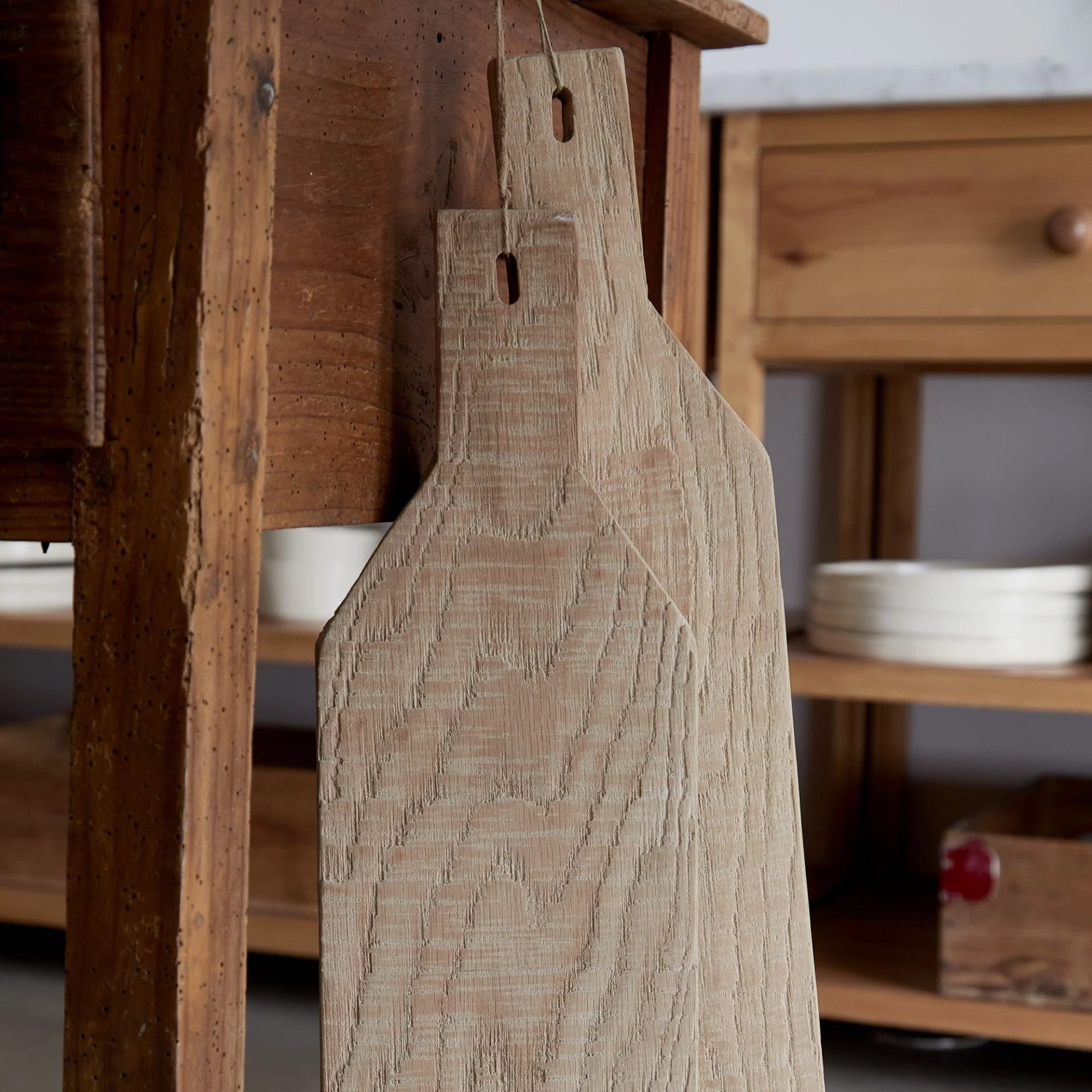 Wood Cutting/Serving Board with Handle