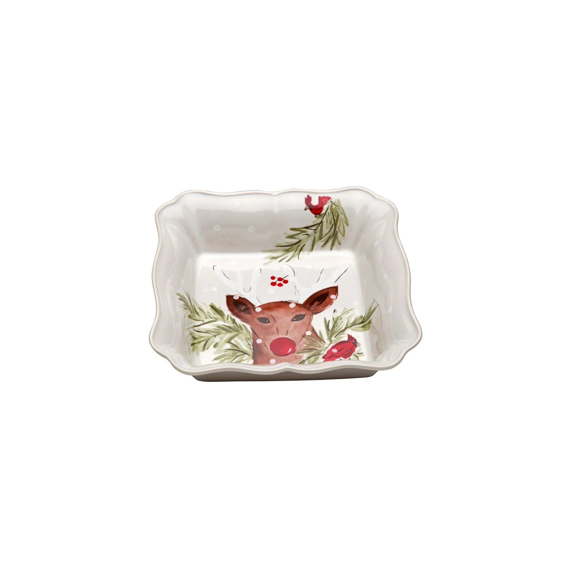 Deer Friends 10" Square Baker