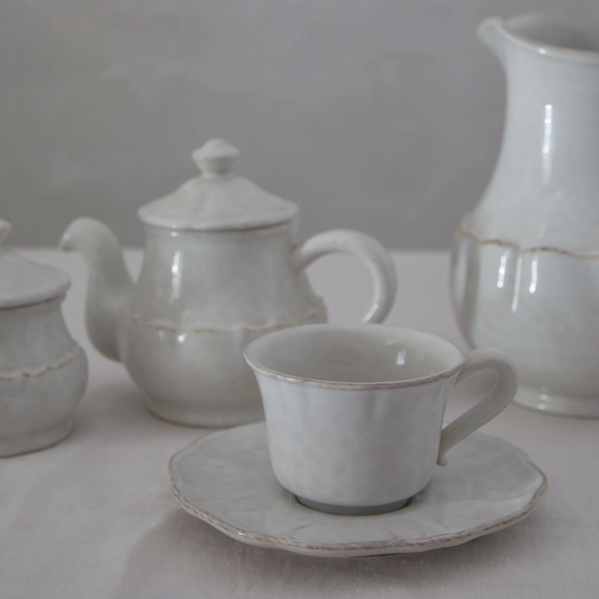Impressions 8oz Tea Cup + Saucer