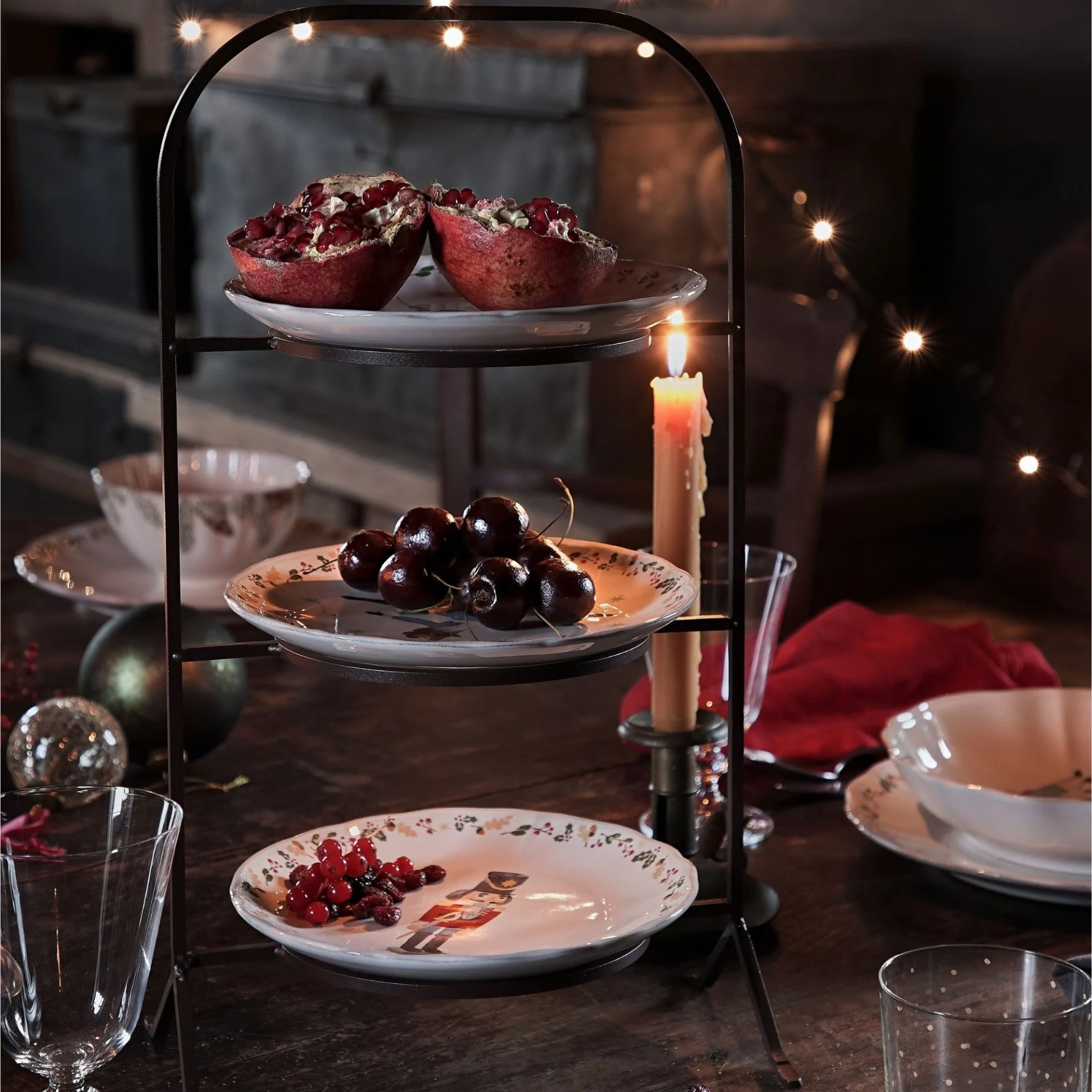 Costa Nova 3-Tiered Plate Stand (The Nutcracker)