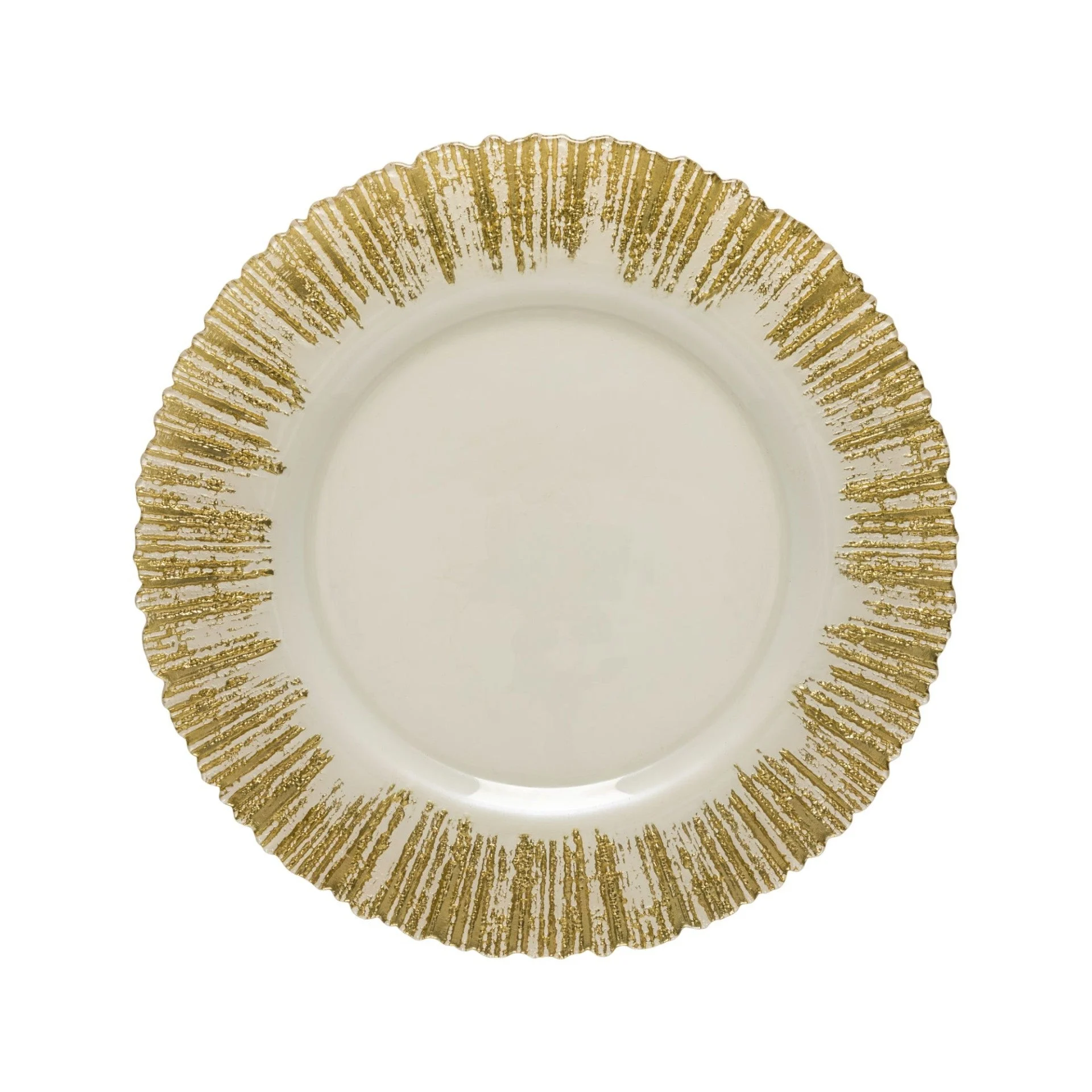 Gianna 13" Glass Charger (Discontinued Item)