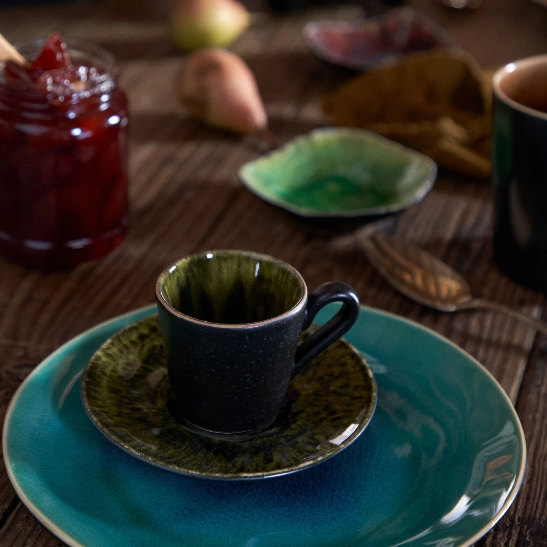 Riviera 3oz Coffee Cup + Saucer