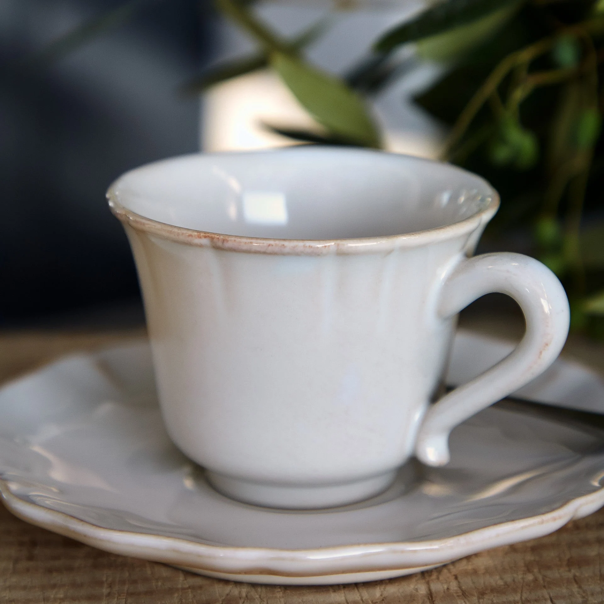 Alentejo 3oz Coffee Cup + Saucer