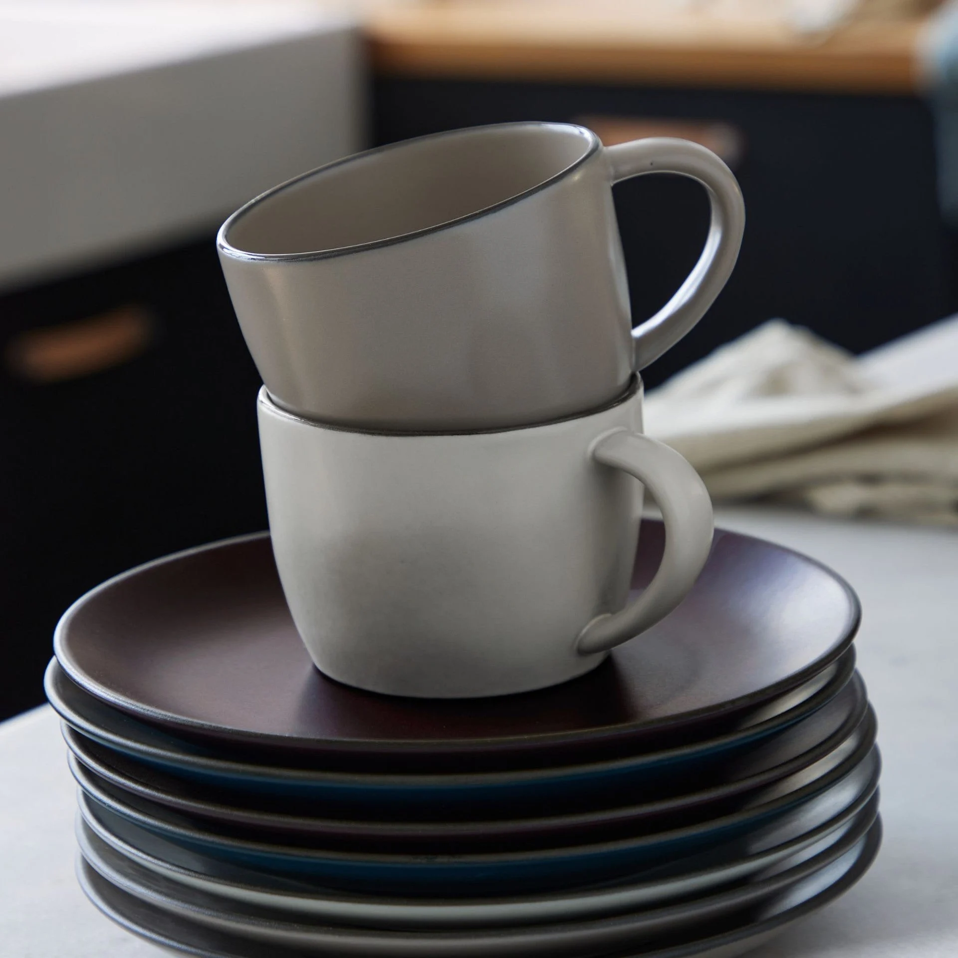 Stacked Organic 12oz Mug