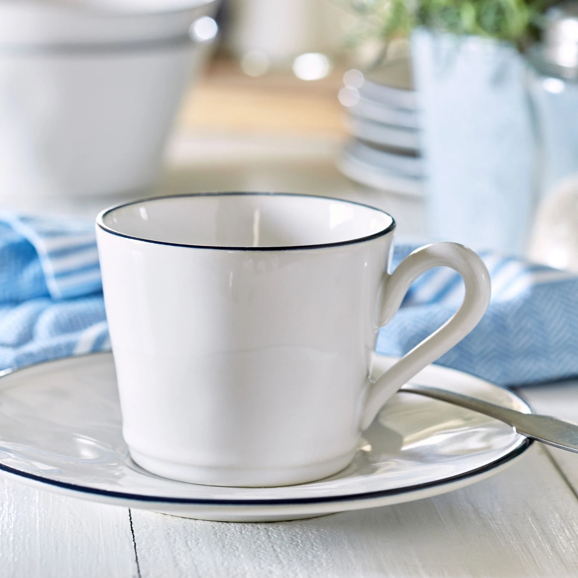 Beja 6oz Tea Cup + Saucer