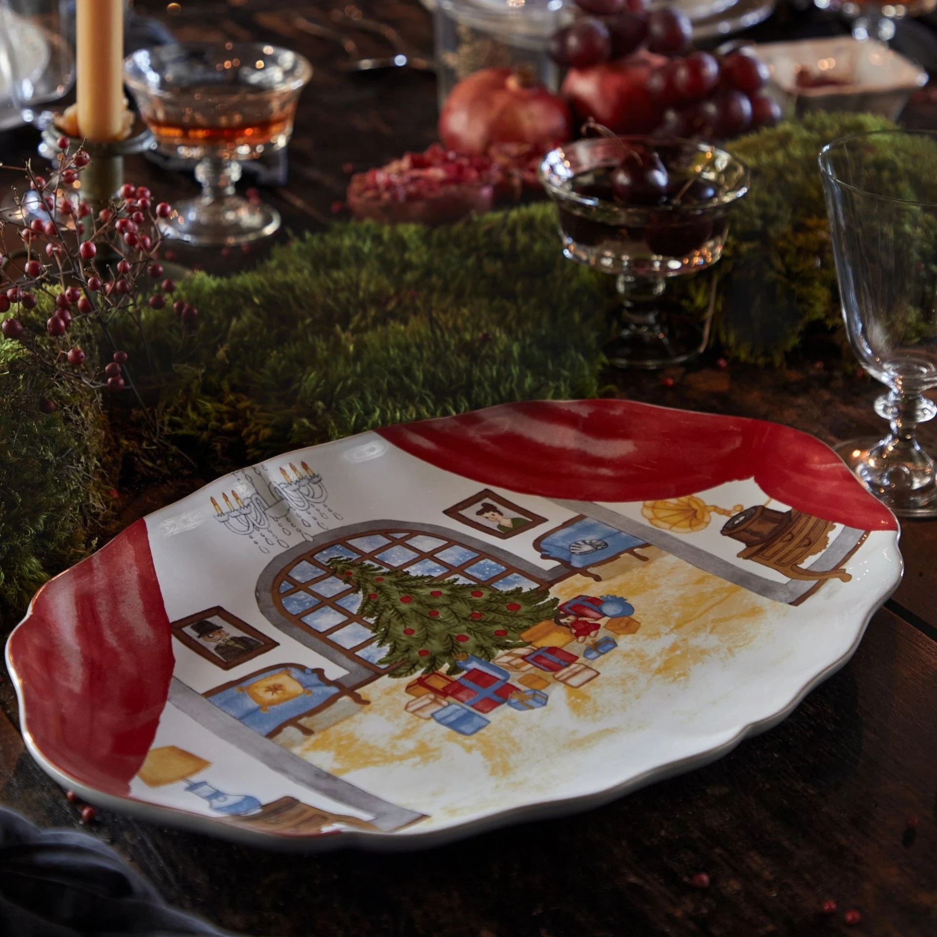 The Nutcracker 16" Oval Platter