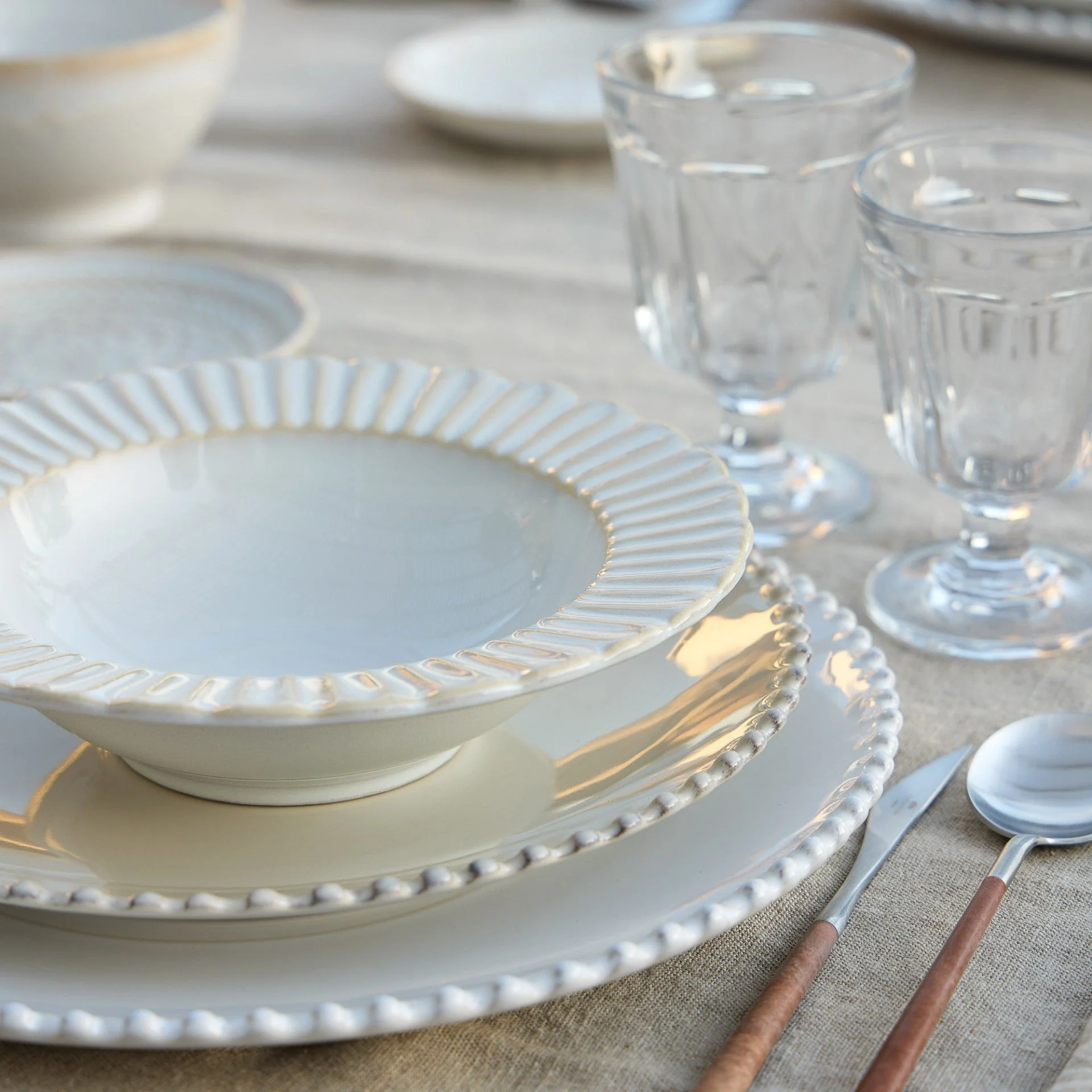 Cristal Soup & Pasta Plate