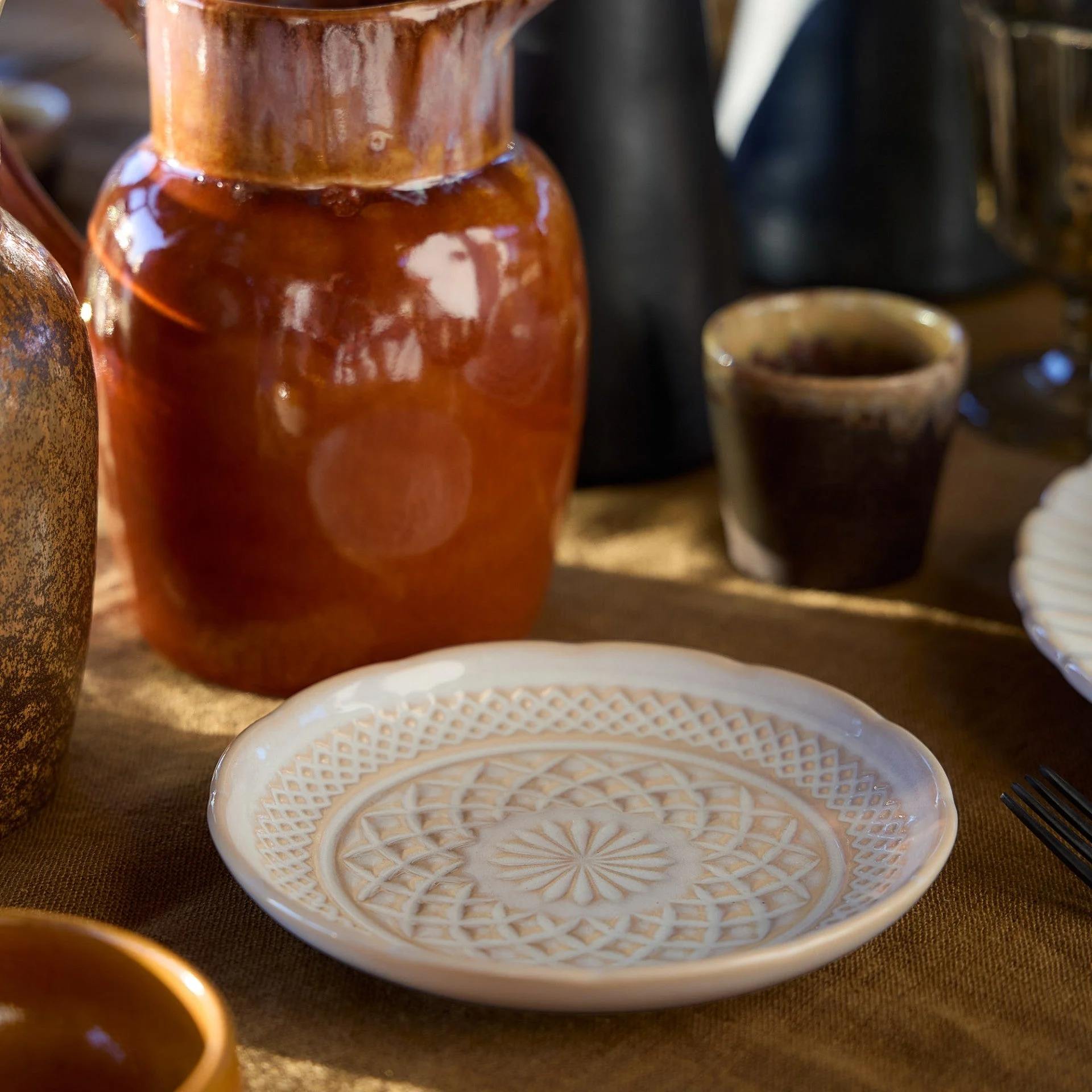 Cristal Bread Plate
