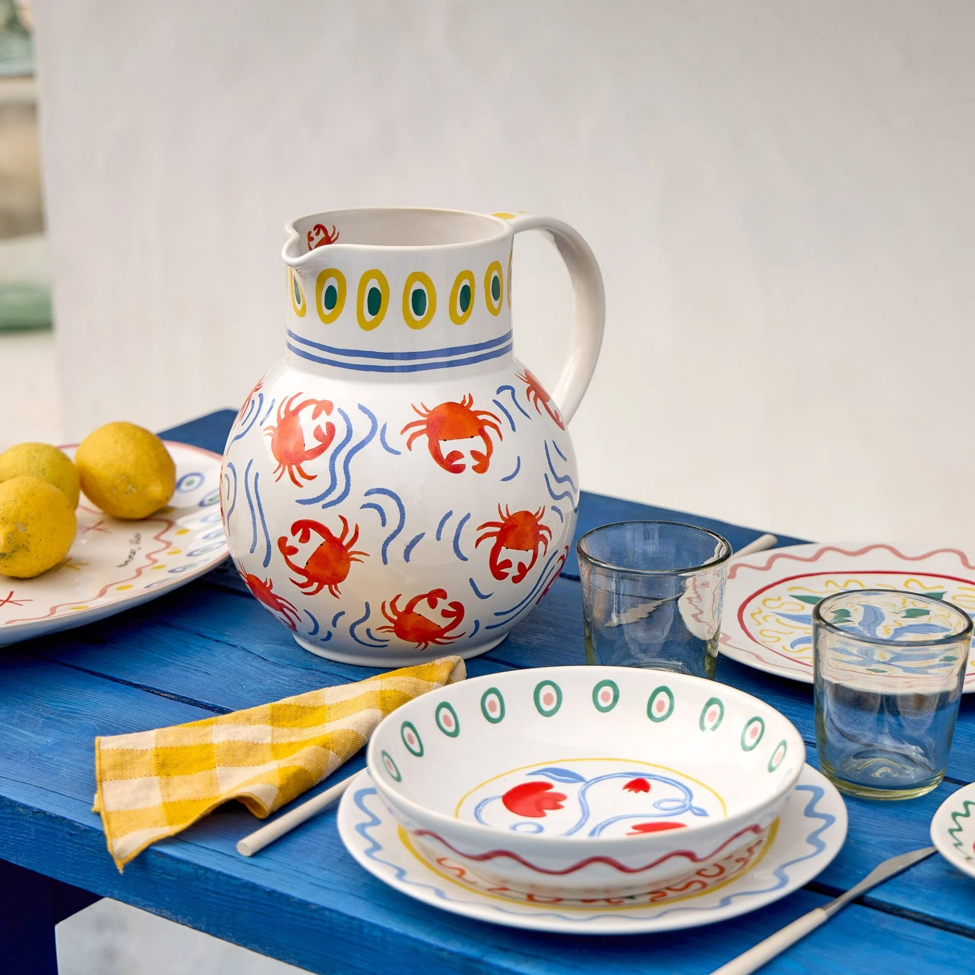 Summer Bliss 9" Pasta Bowl