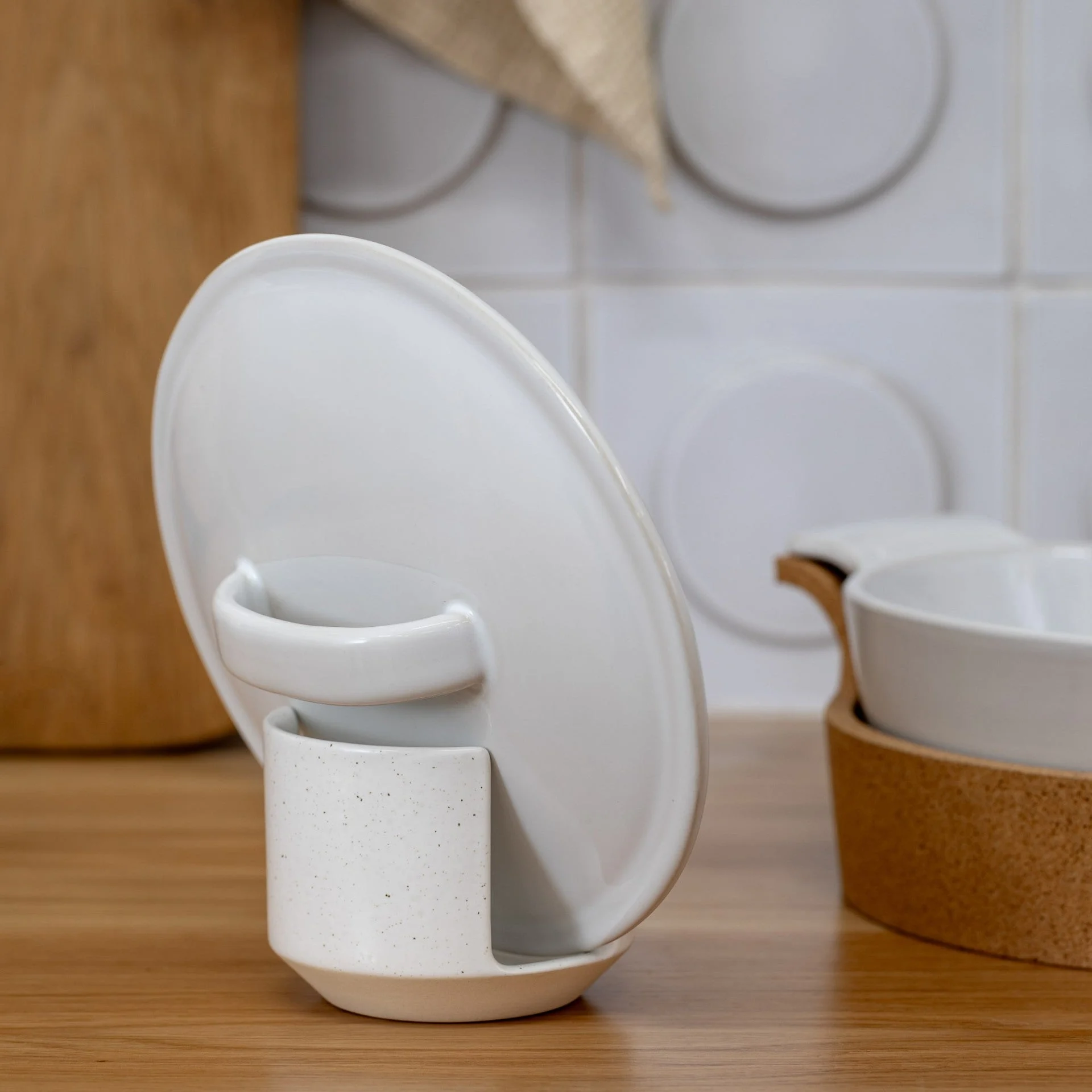 Modern Storage Lid/Sponge Holder