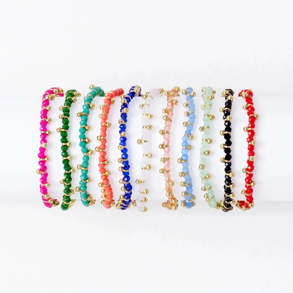 Kami Crystal Stretch Bracelet