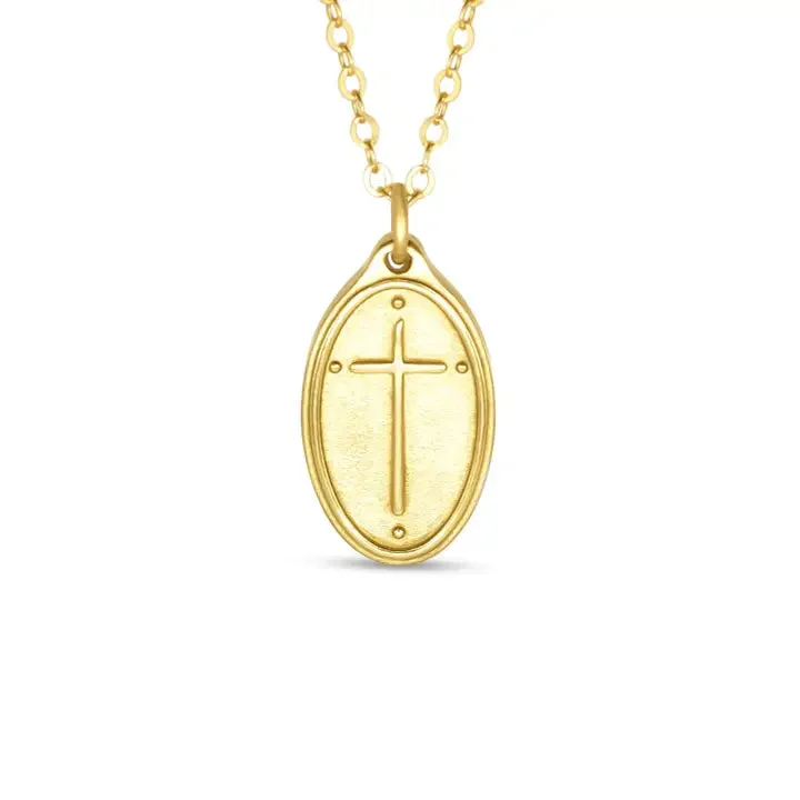 Madison Sterling Romans 5:8 Necklace