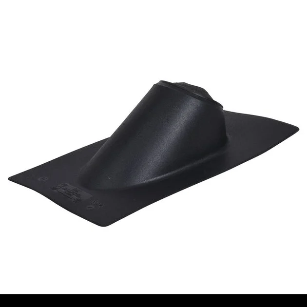Roof Flashing High-Rise 1-1/2 to 3 Inch Thermoplastic 10-60 Degree 11 x 19 Inch