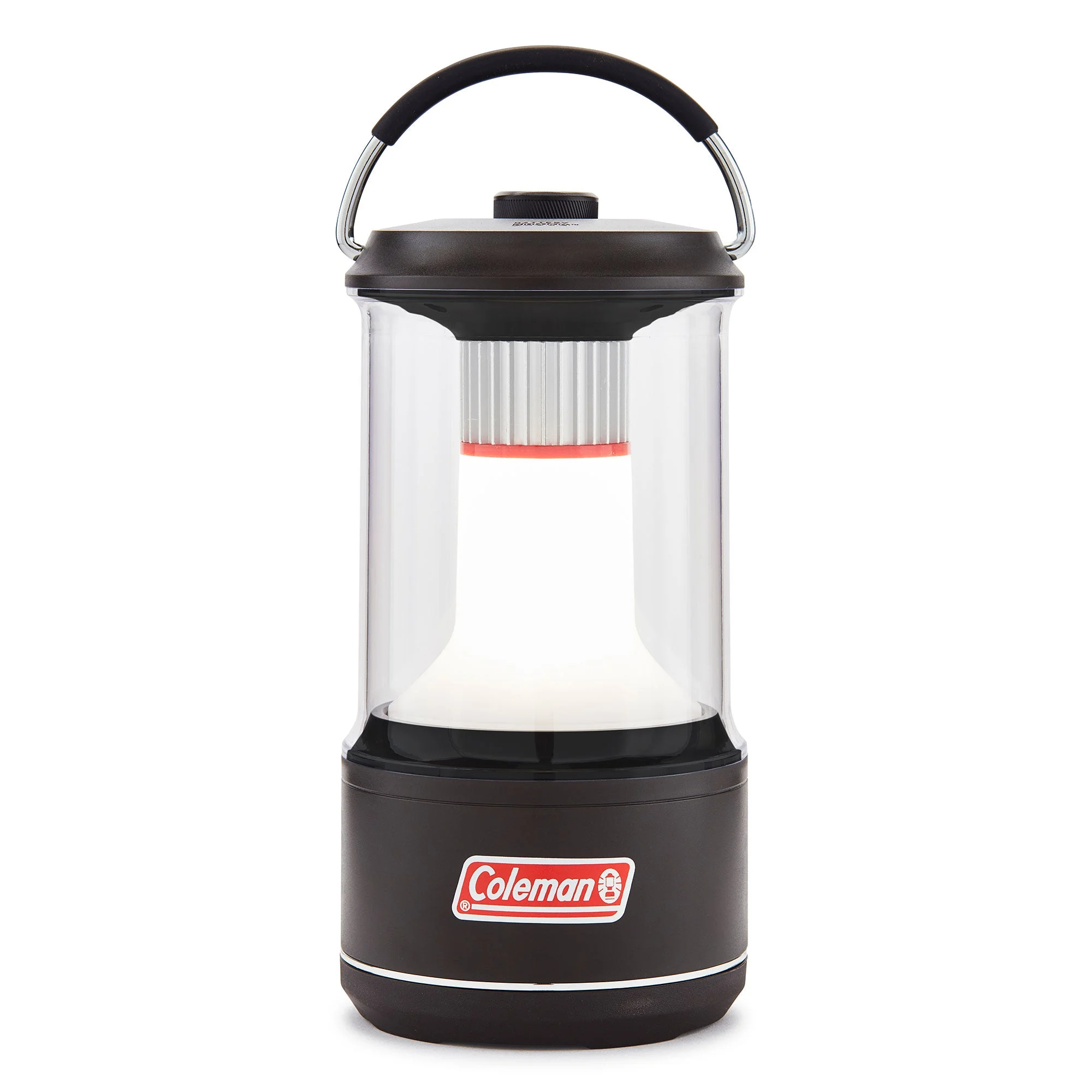 Coleman 800 Lumens LED Outdoor Camping Light Lantern with BatteryGuard, Black