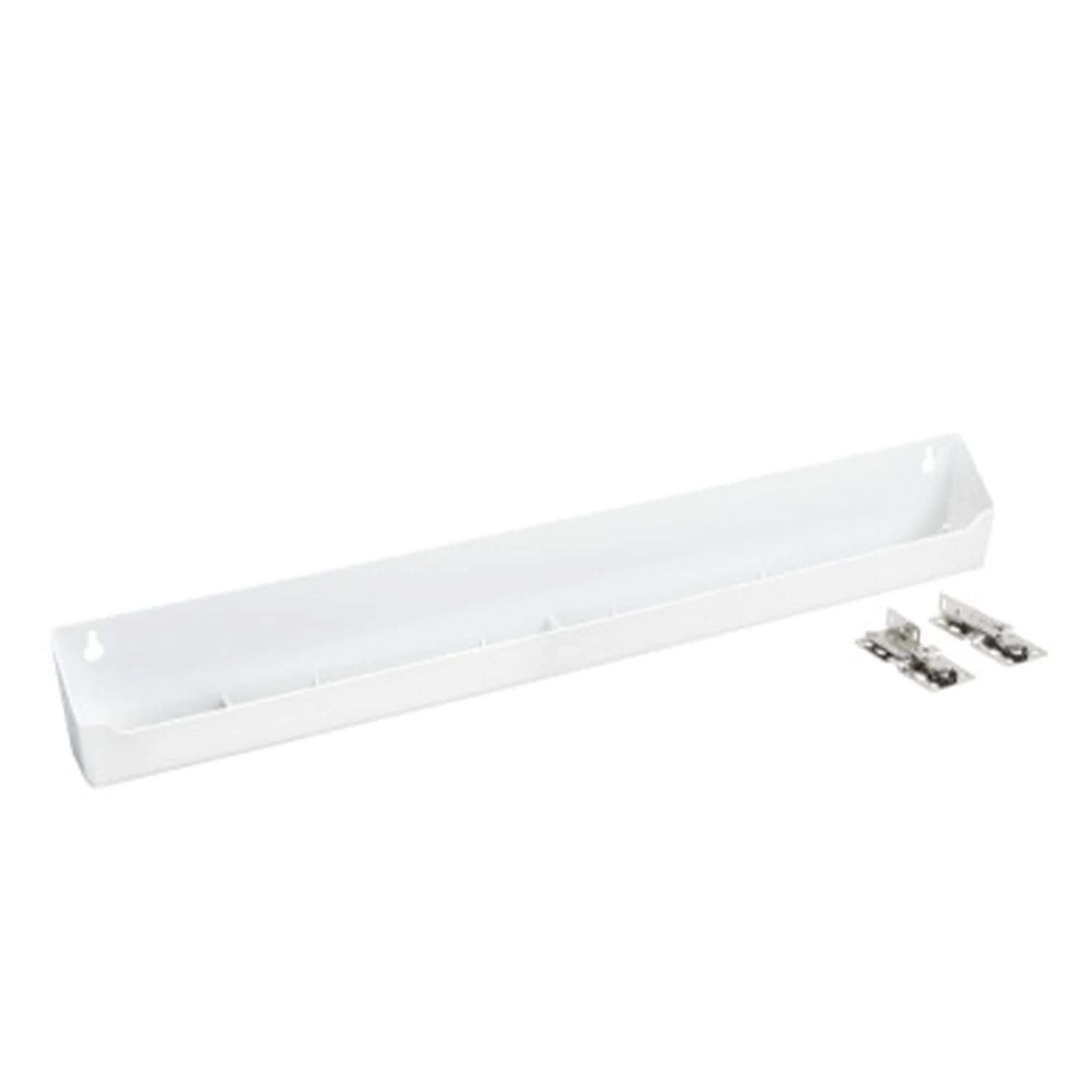 Rev-A-Shelf 24'' Kitchen Tip-Out Tray Polymer, Plastic, White, LD-6591-24-11-1