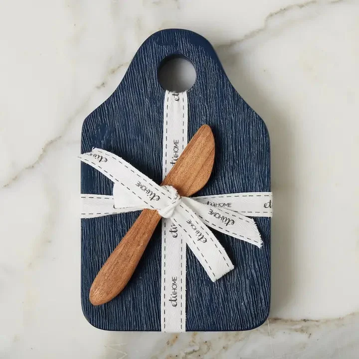 Mini Appetizer Board with Spreader