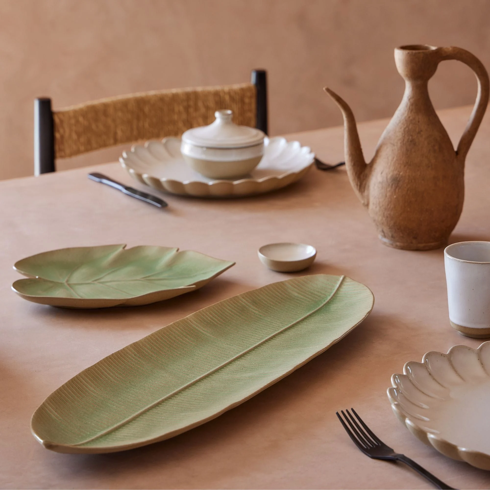 Marrakesh Banana Leaf Tray