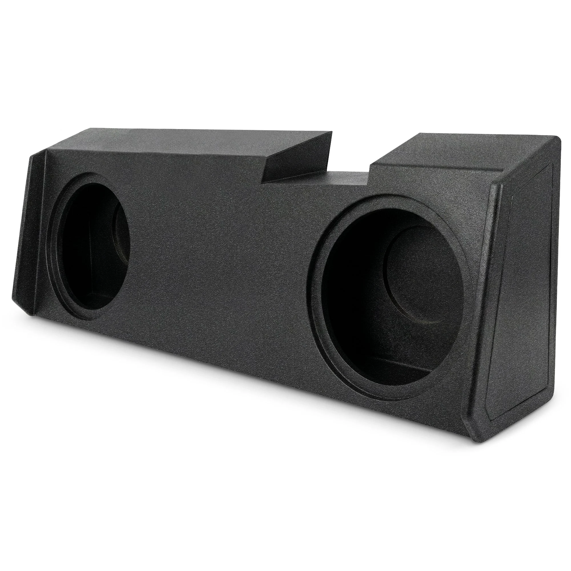 QPower Dual 10" Sub Box - Chevy Silverado & GMC Sierra Crew & Double Cab 19-26