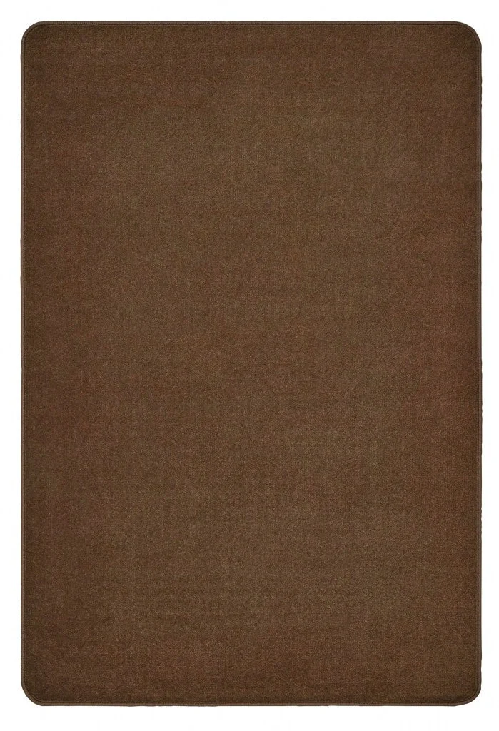 Carpets for Kids Mt. Shasta Cocoa Solid Classroom Rug