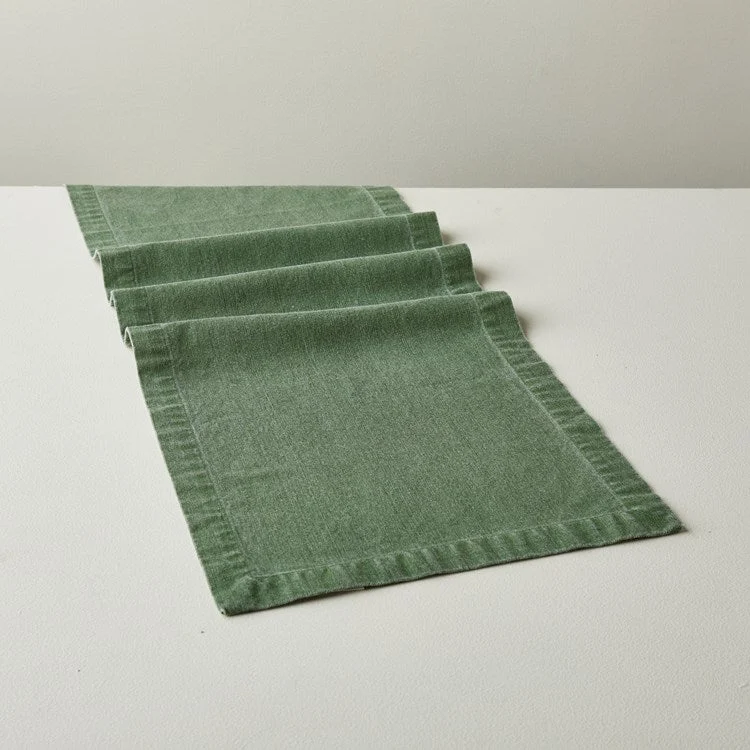 Enzyme Washed Table Runner