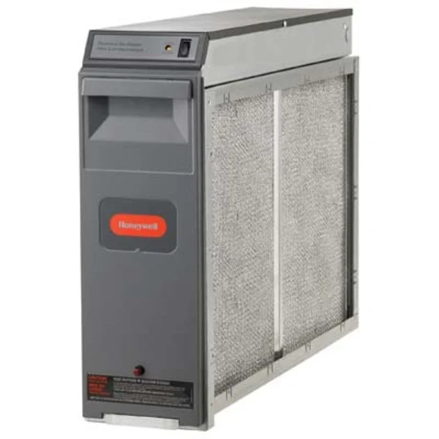 Air Filter Electronic 25 x 16 Inch Duct 1400 Cubic Feet per Minute for Gas Oil and Electric Forced Warm Air Furnaces and Air Conditioning Systems