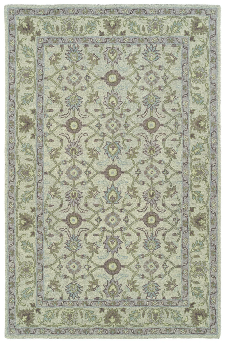 Kaleen Rugs Solomon Collection 4060-77 Silver Area Rug