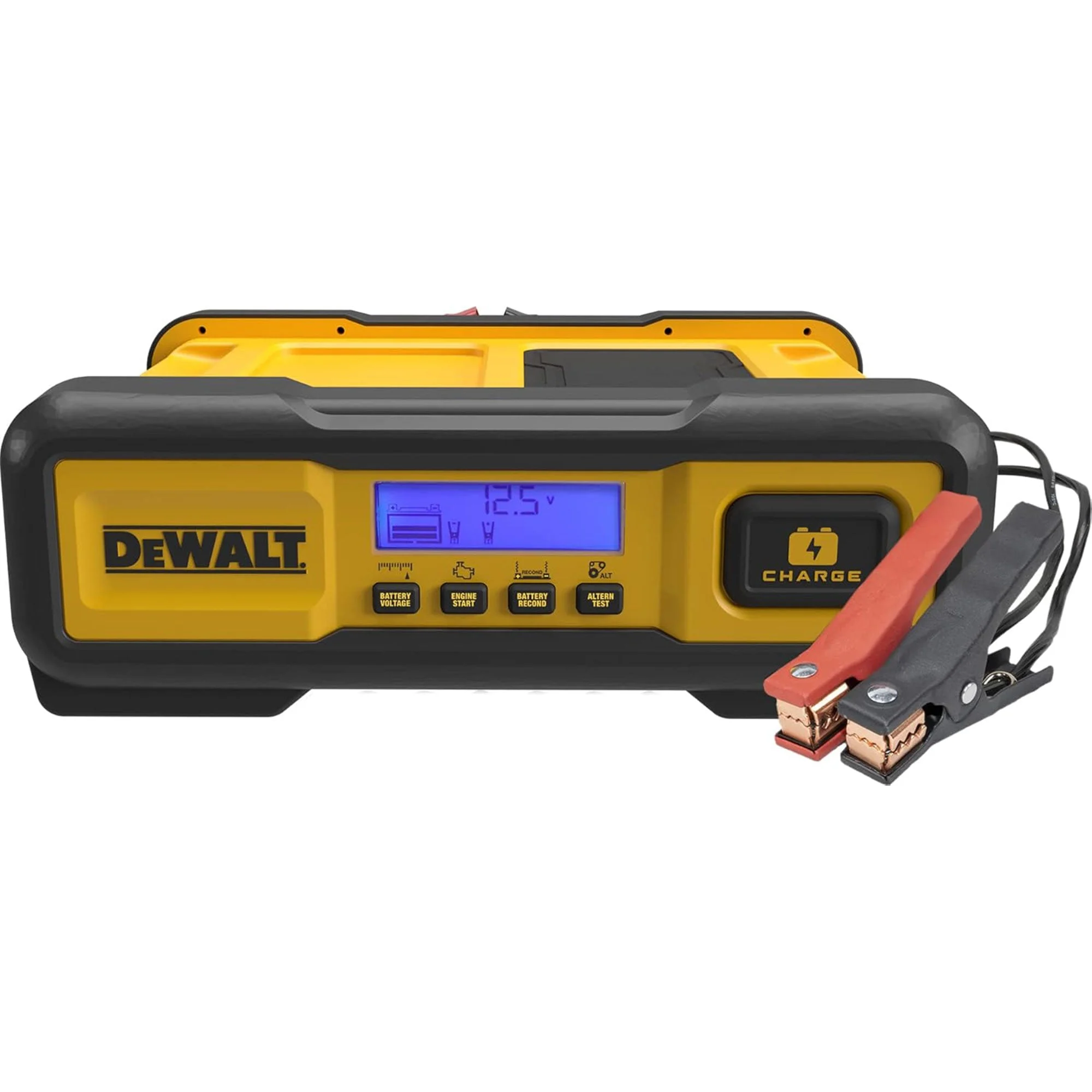 DEWALT Automotive or Marine Battery Charger, Maintainer with LCD Screen, 30 Amps