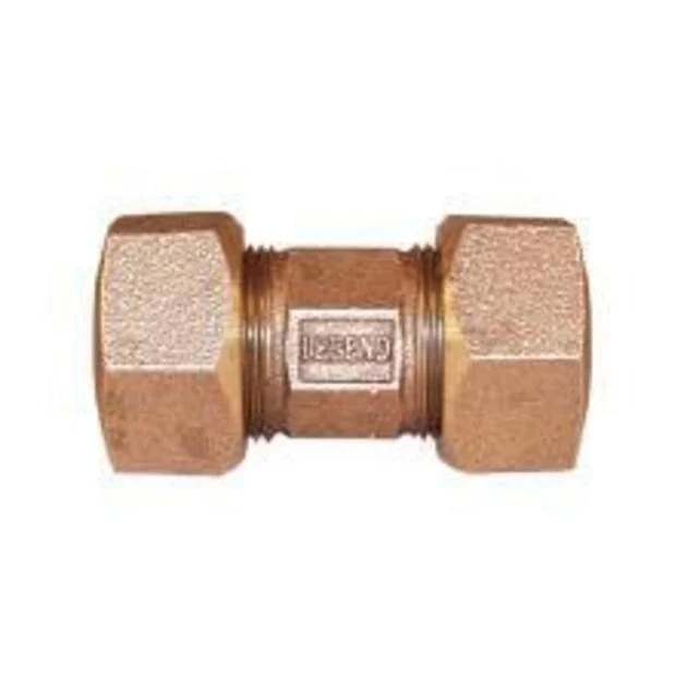 Coupling T-4351NL 1-1/2 Inch CTS Grip Ring Lead Free Bronze 313-157NL for Underground Water Service