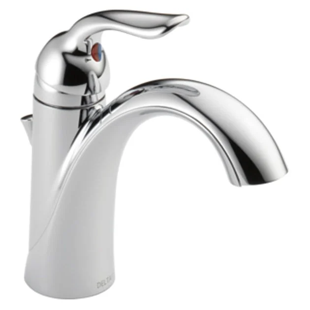 Lahara Single Handle Bathroom Faucet with Drain