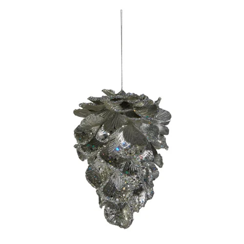 Glittered Pinecone Ornament